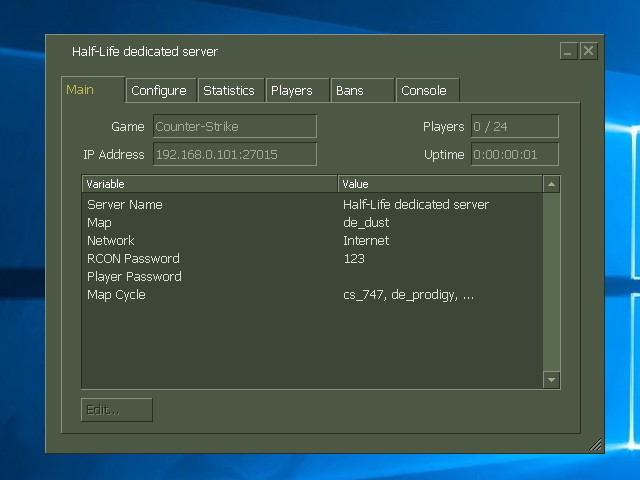 Картинки Стандартный готовый сервер для CS 1.6