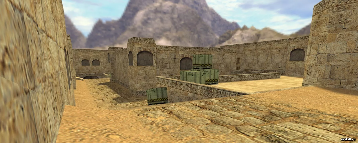 Картинки Тактика расскидки на карте de_dust 2 в counter strike 1.6